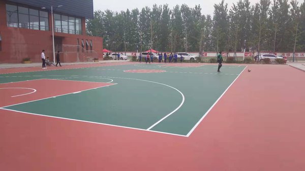 徐州塑胶跑道,硅PU篮球场厂家